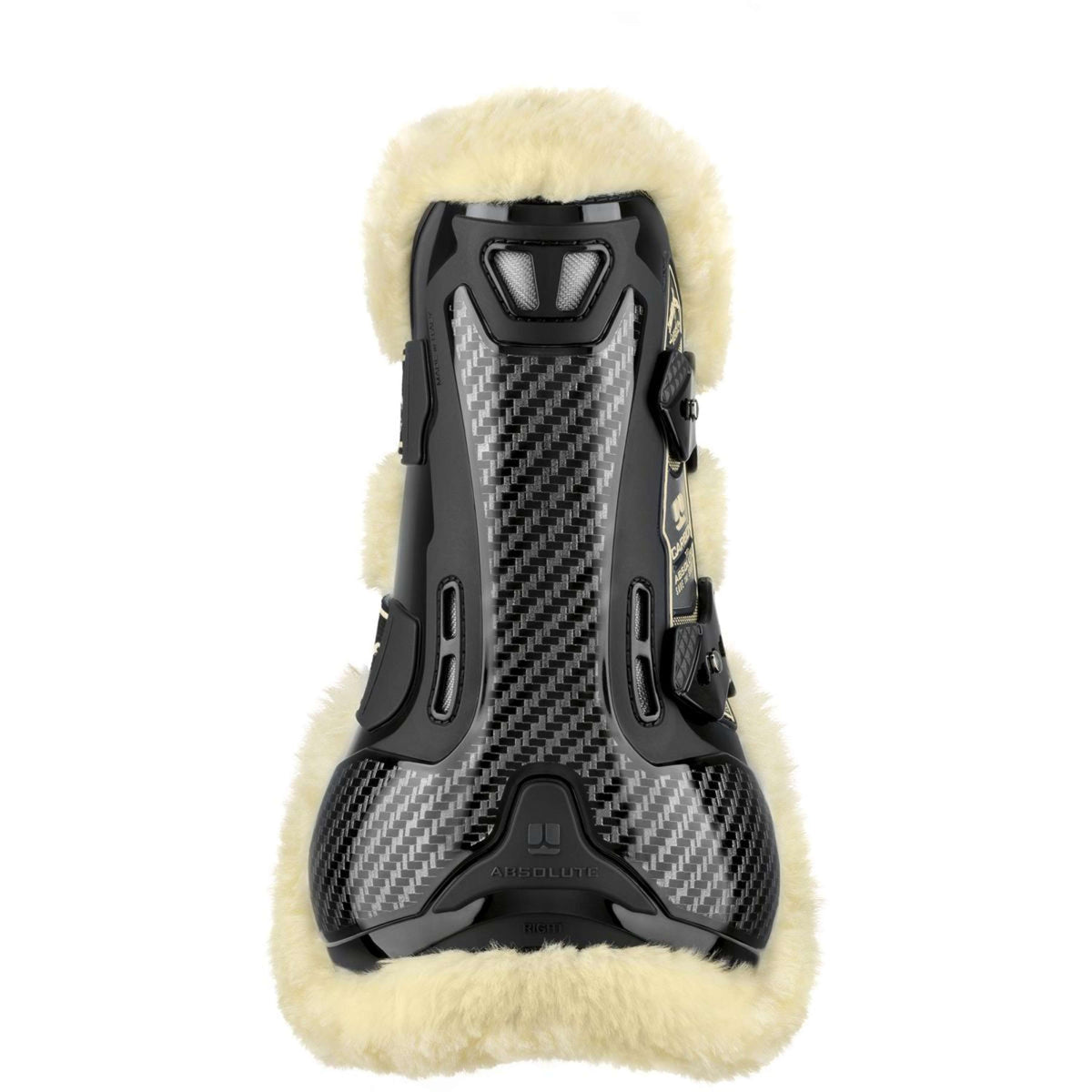 Veredus Botas para tendones Carbon Gel Absolute Save the Sheep Front Negro