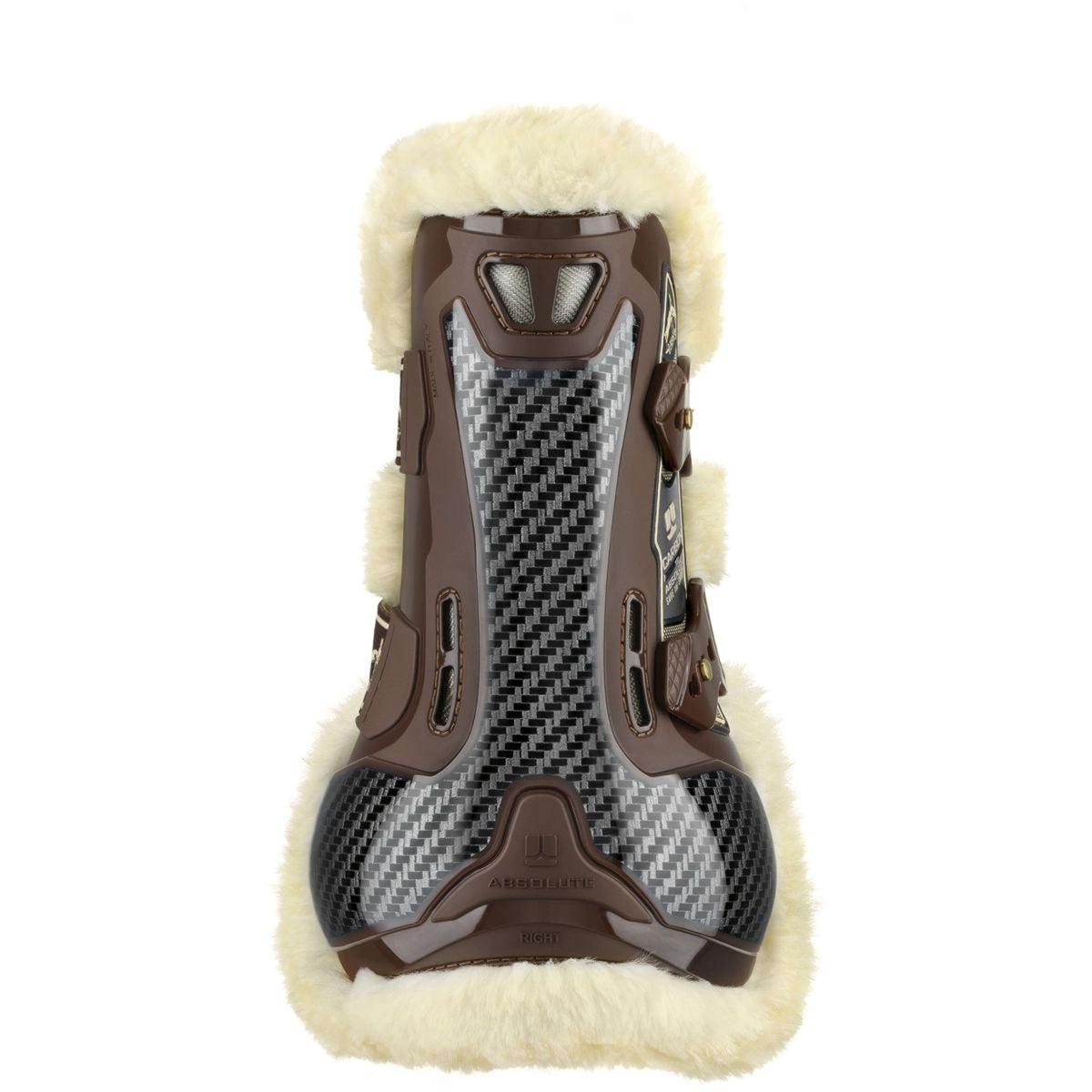Veredus Botas para tendones Carbon Gel Absolute Save the Sheep Front Marron