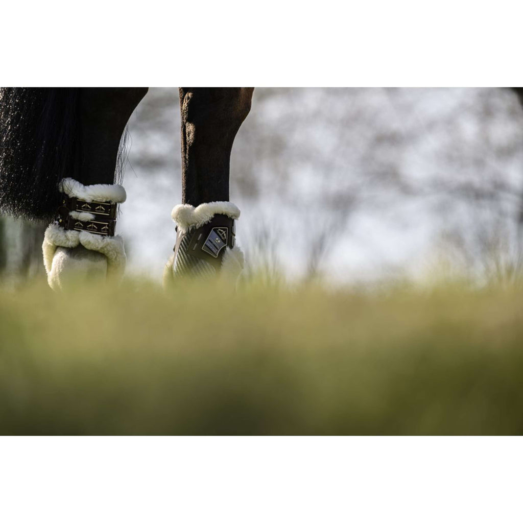 Veredus Botas protectoras de menudillo Carbon Gel Absolute Save the Sheep Rear Marron