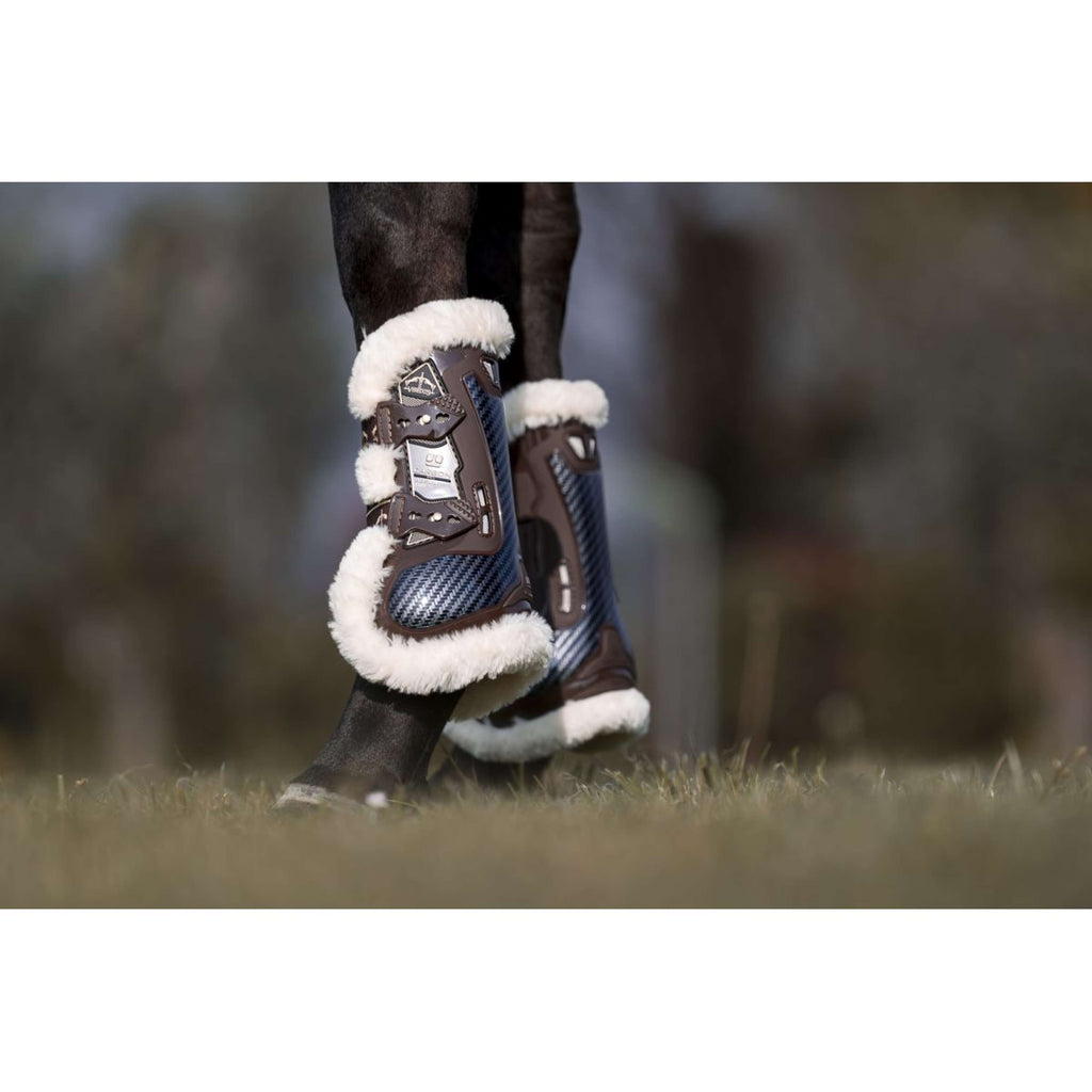Veredus Botas para tendones Carbon Gel Absolute Save the Sheep Front Marron