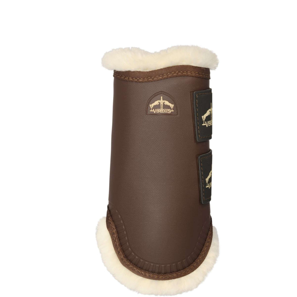 Veredus Protectores de piernas TRB Save the Sheep Front Marron