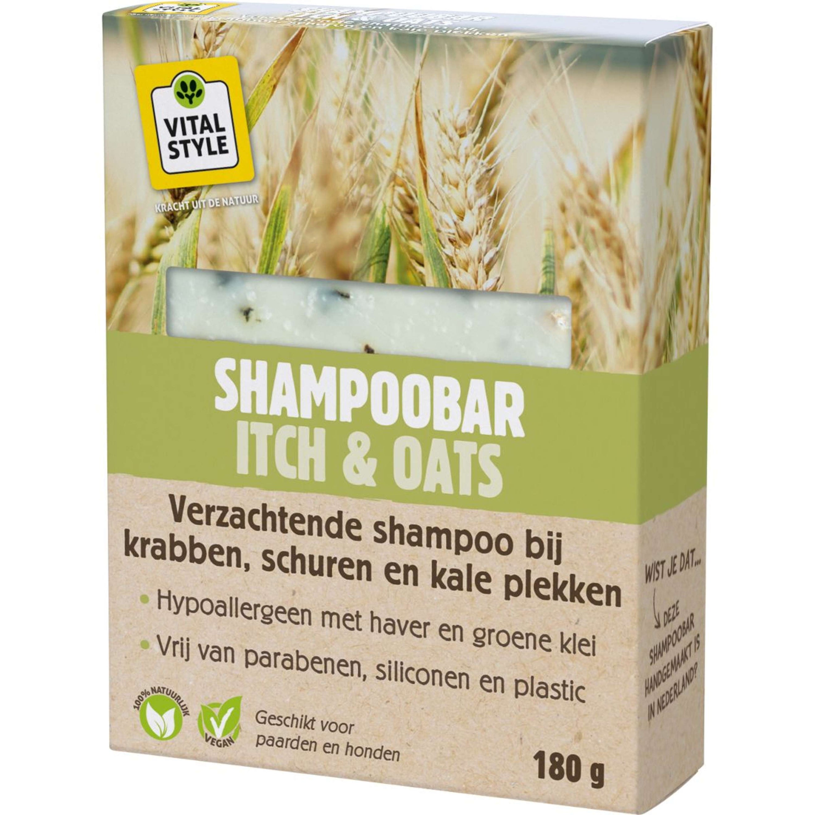Vitalstyle Barra de Champú Itch & Oats