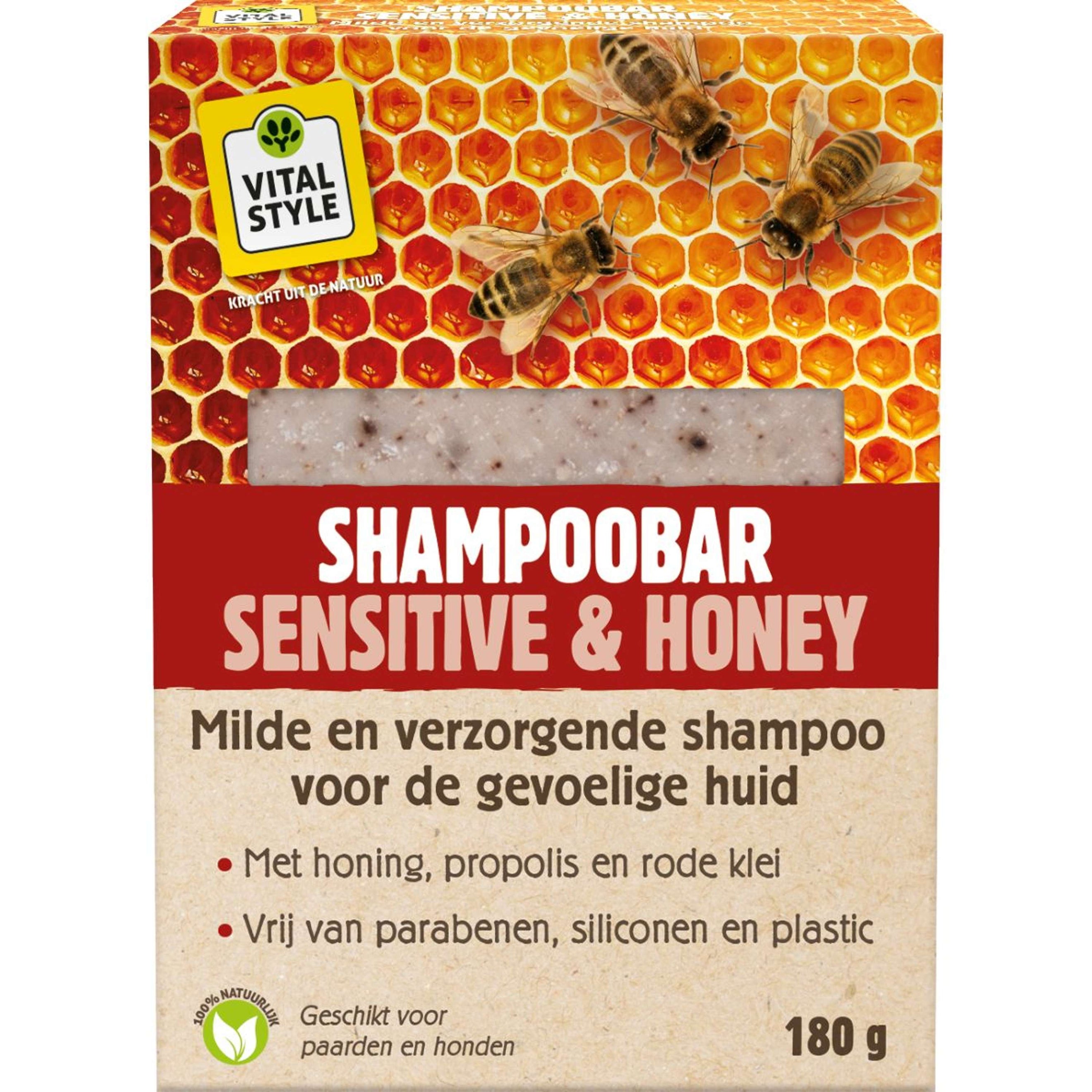 Vitalstyle Barra de Champú Sensitive &Honey