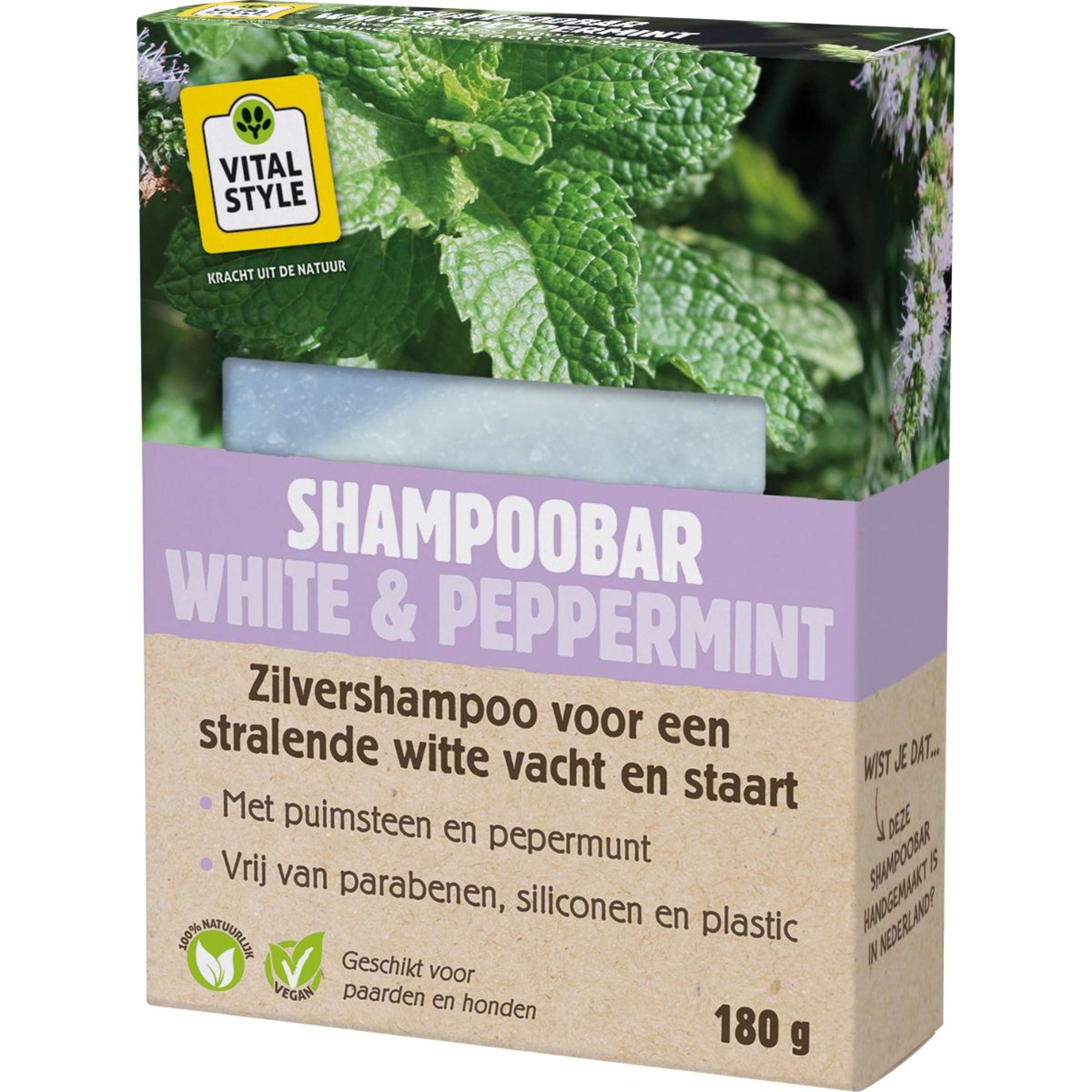 Vitalstyle Barra de Champú White & Peppermint Vitalstyle Barra de Champú White & Peppermint