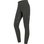 Waldhausen Legging de Equitación Hanna Malla cintura alta Mujer Mud