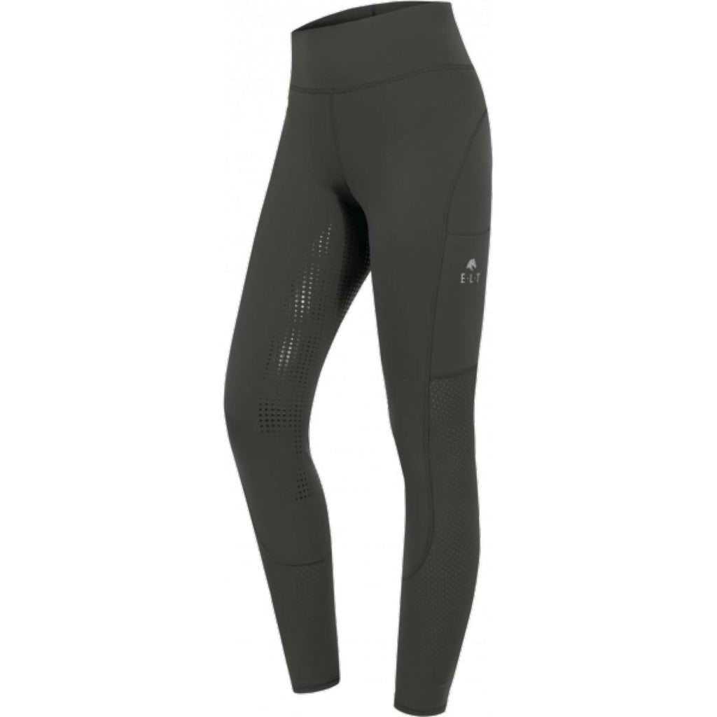 Waldhausen Legging de Equitación Hanna Malla cintura alta Mujer Mud