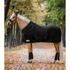 Waldhausen Manta de Forro Polar Modern Negro/Oro Rosa