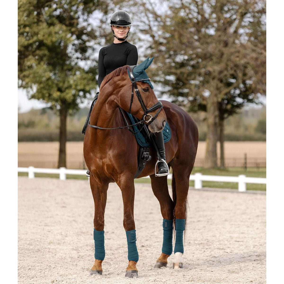 Waldhausen Vendajes Nepal Fleece Petrol Blue