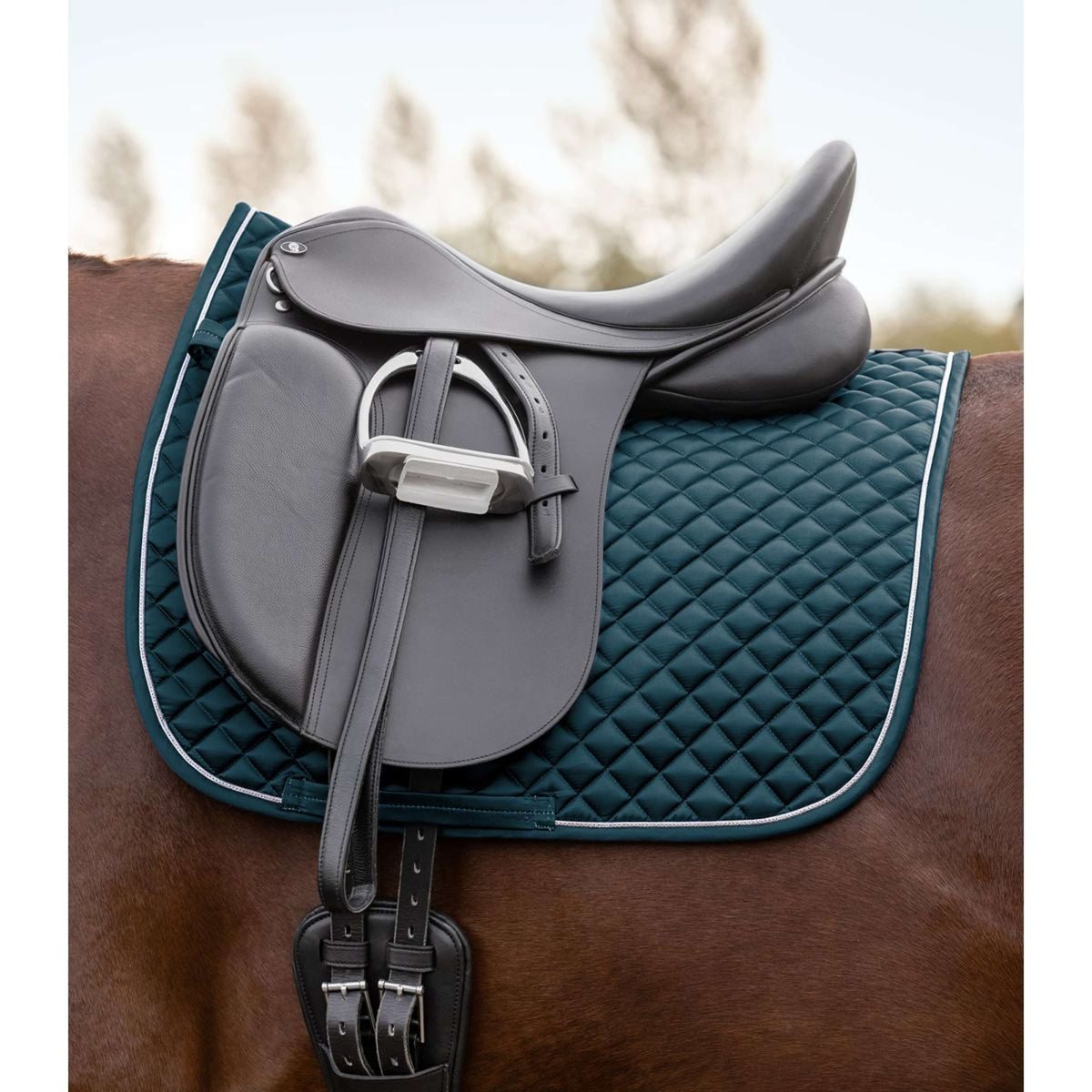 Waldhausen Mantilla Felix Glam Doma clásica Petrol Blue