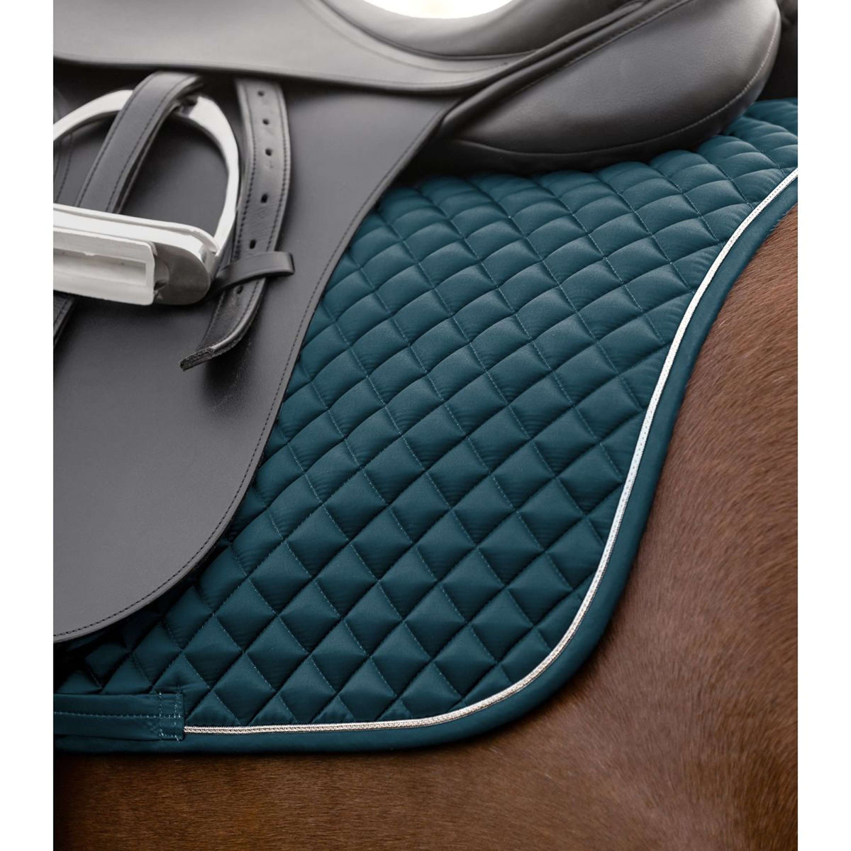 Waldhausen Mantilla Felix Glam Doma clásica Petrol Blue