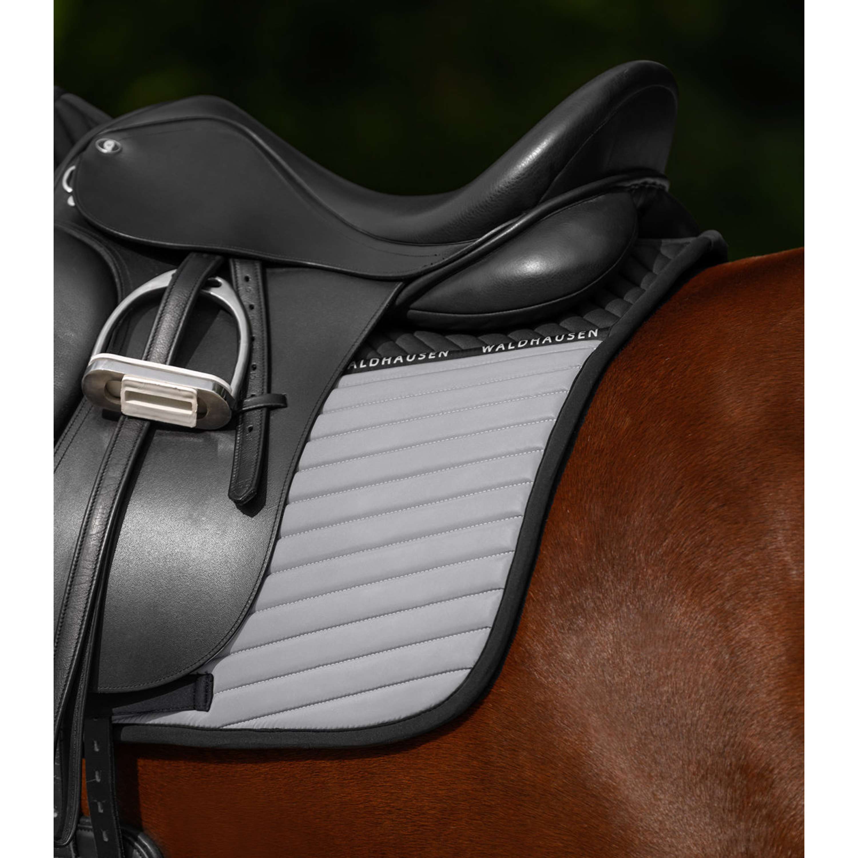 Waldhausen Mantilla Reflex Doma Clásica Gris Plata