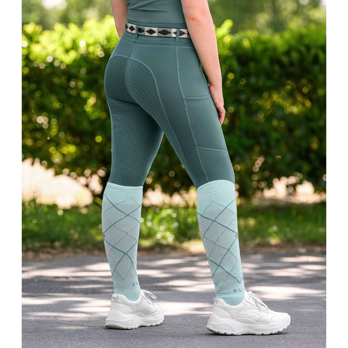 ELT Legging de Equitación Ella Pine Green