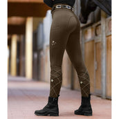 ELT Legging de Equitación Ella Verde/Marron