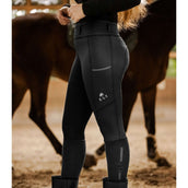 ELT Leggings de montar térmicos Ella Negro