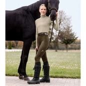 ELT Leggings de montar térmicos Ella Verde/Marron