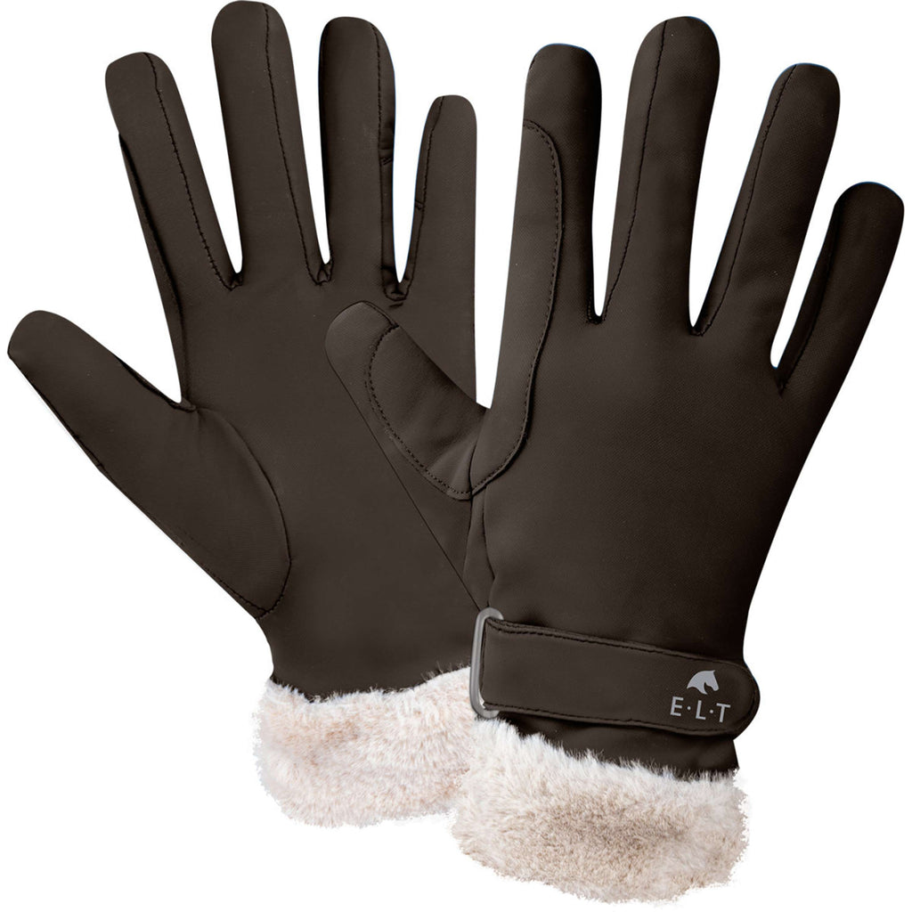 ELT Guantes de Equitación St. Moritz Espresso