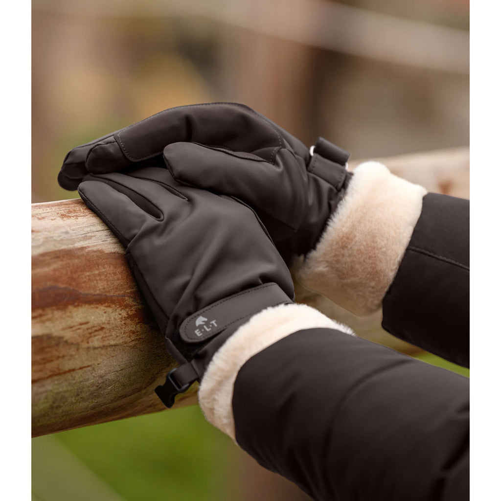 ELT Guantes de Equitación St. Moritz Espresso