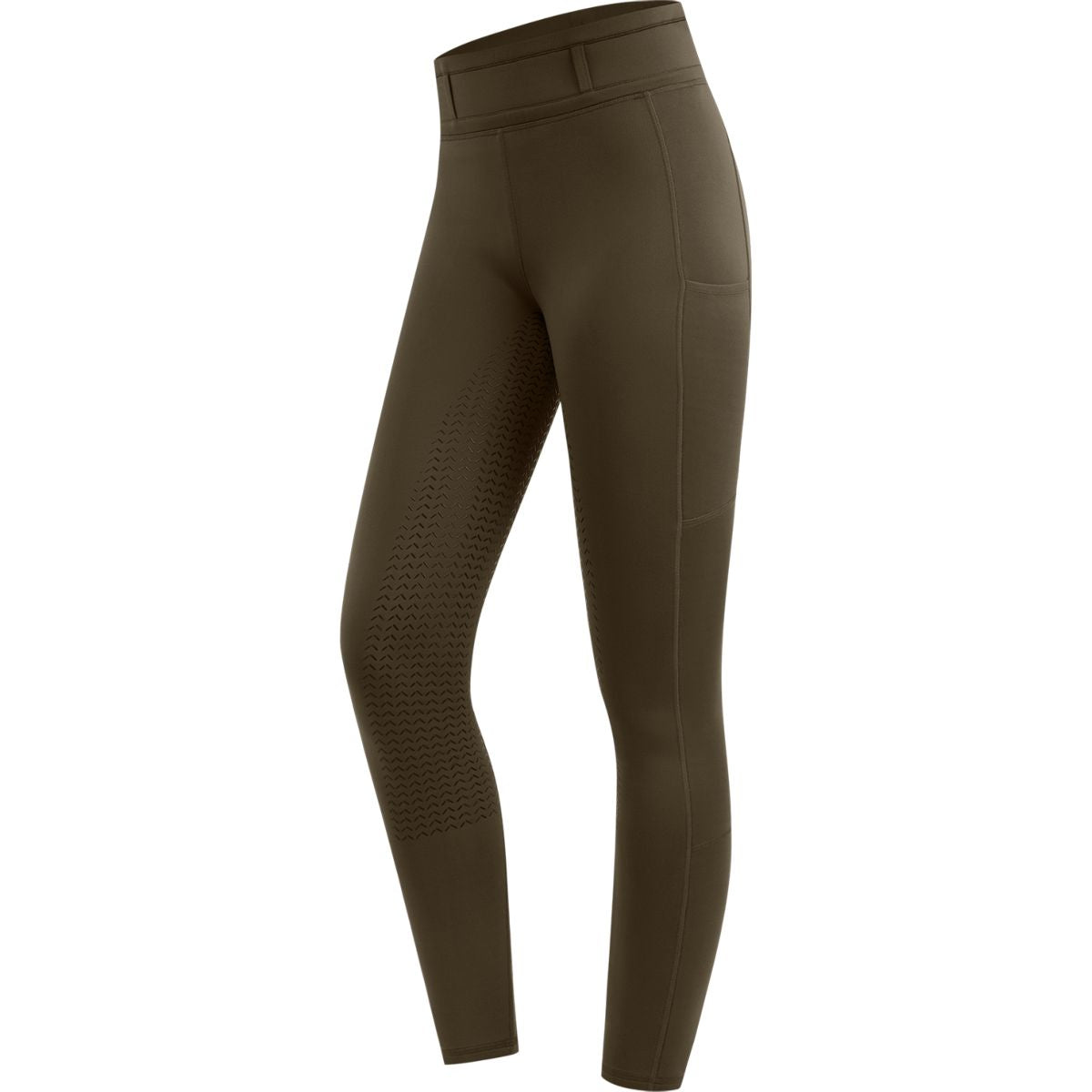 ELT Legging de Equitación Ella Glam Verde/Marron