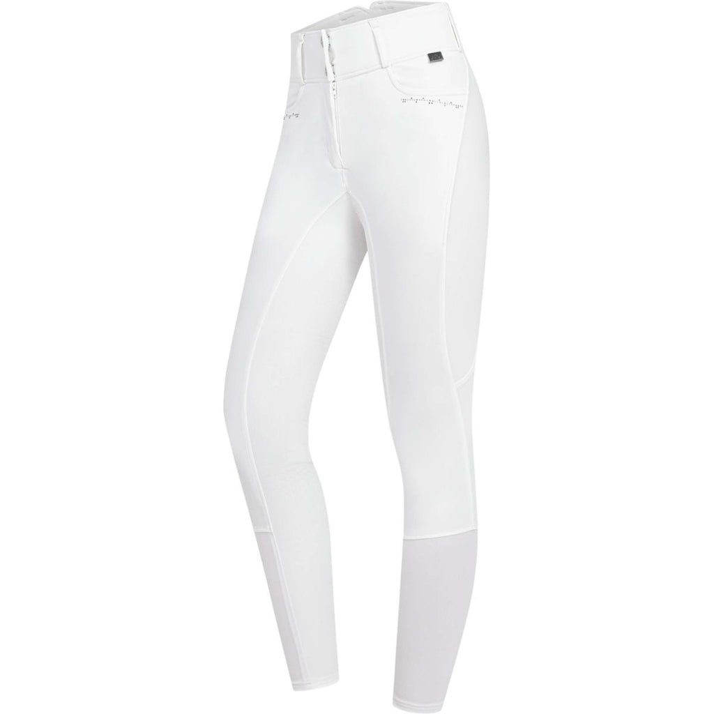 ELT Pantalón de Equitación Mathilda Glam Cintura Alta Blanco