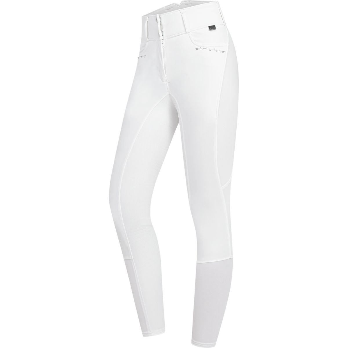 ELT Pantalón de Equitación Mathilda Glam Cintura Alta Blanco