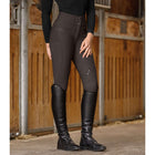 ELT Pantalón de Equitación Mathilda Glam High Waist Espresso
