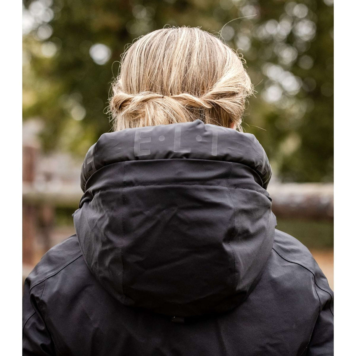 ELT Abrigo Largo Opal Negro