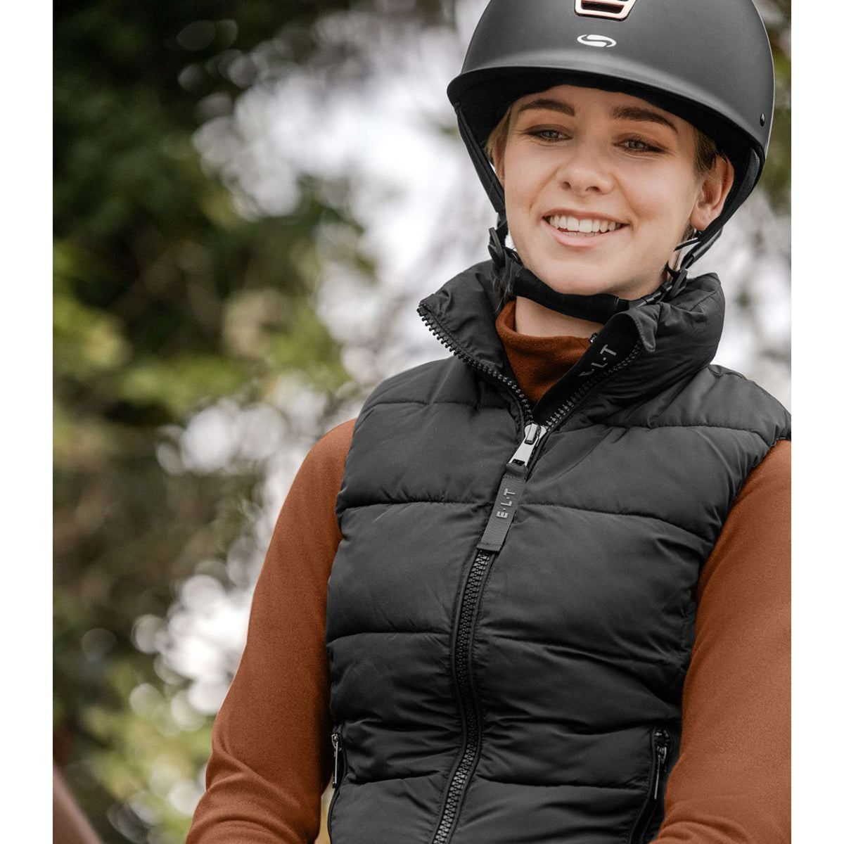 ELT Chaleco Oxford Negro