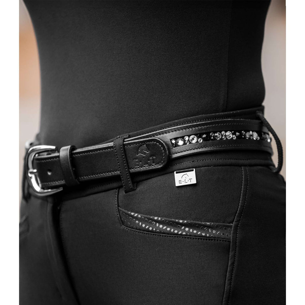 ELT Pantalón de Equitación Oktavia Silicona Negro