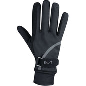 ELT Guantes de Equitación Locarno Negro