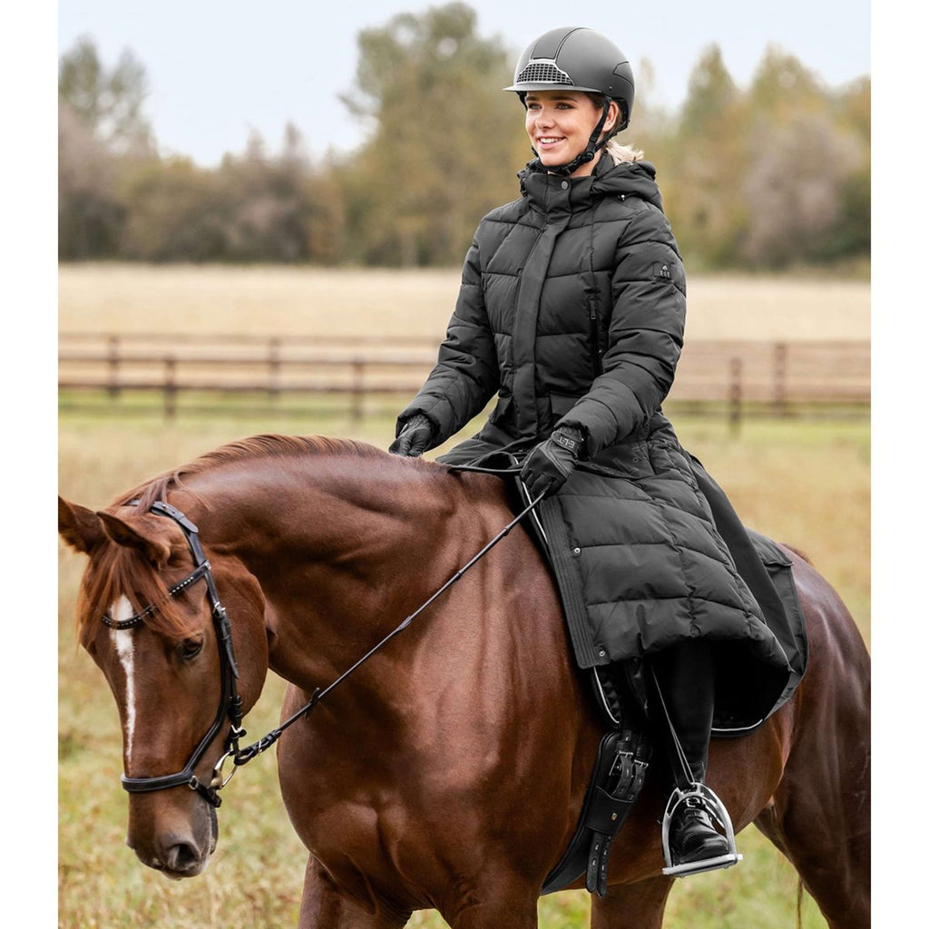 ELT Abrigo Largo Saphira Advanced Riding Negro
