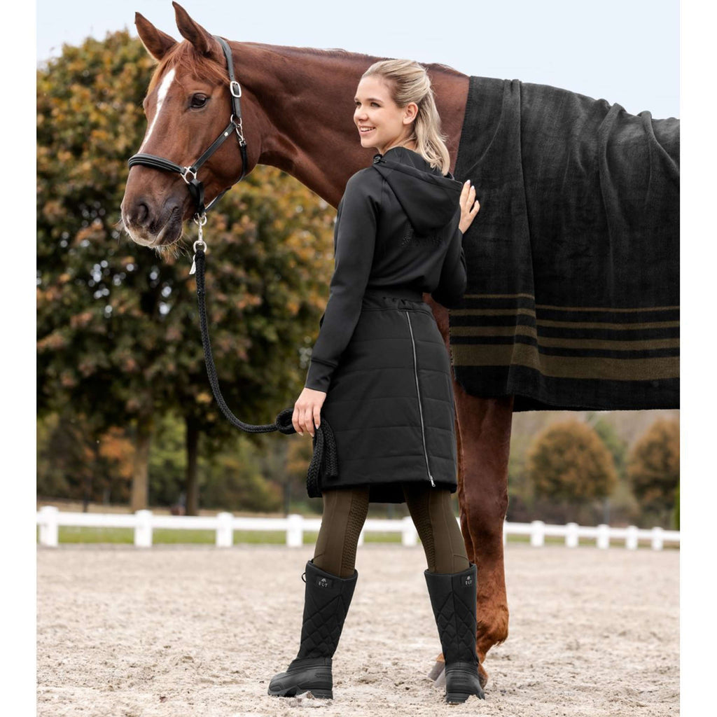 ELT Falda de Equitación Rachel Thermal Negro