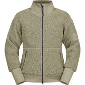 ELT Sudadera con capucha y cremallera Riverside Fleece Beige Gris