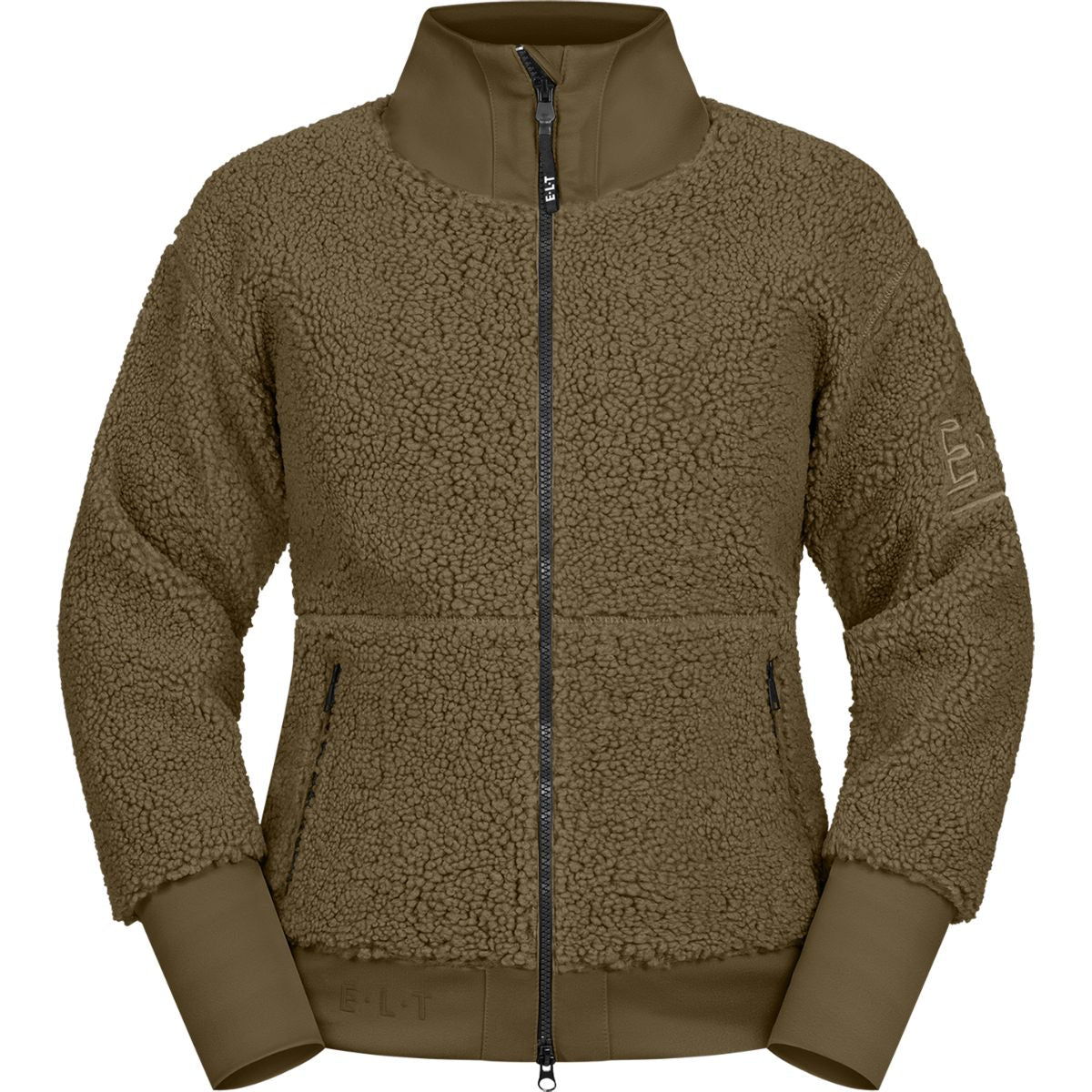 ELT Sudadera con capucha y cremallera Riverside Fleece Khaki Green