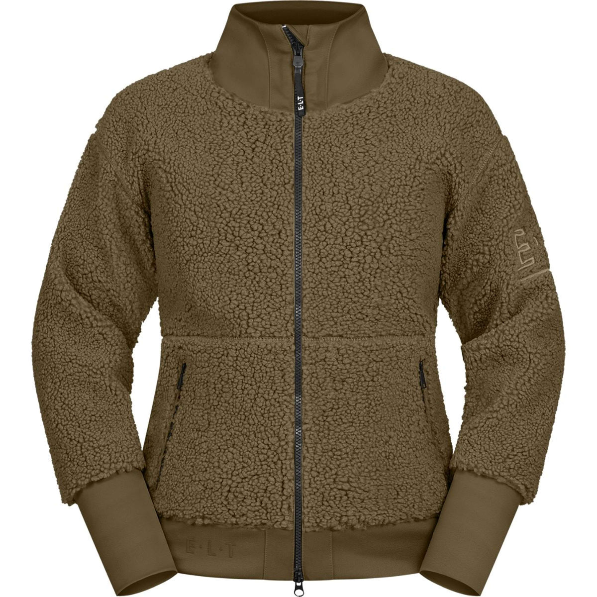 ELT Sudadera con capucha y cremallera Riverside Fleece Khaki Green