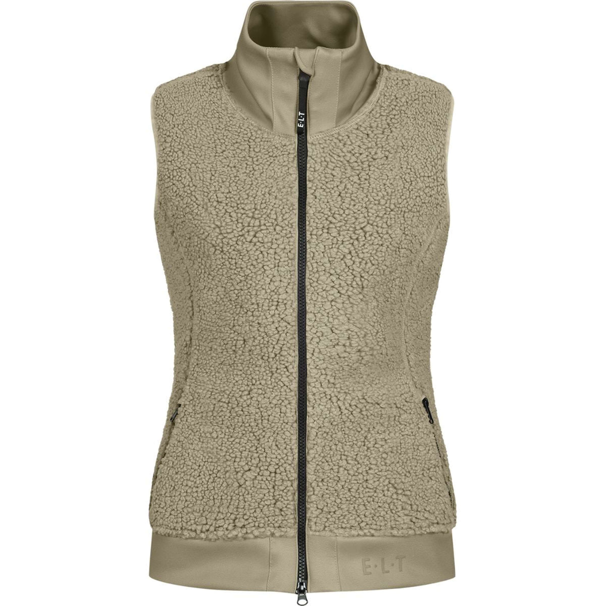 ELT Sudadera con capucha y cremallera Rotterdam Fleece Beige Gris