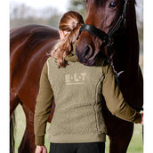 ELT Sudadera con capucha y cremallera Rotterdam Fleece Beige Gris