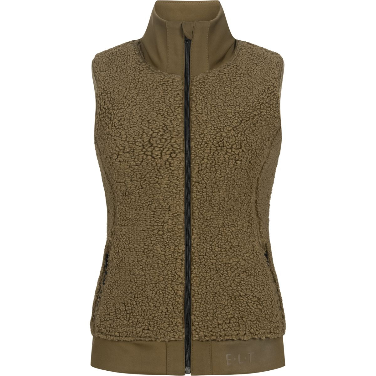 ELT Sudadera con capucha y cremallera Rotterdam Fleece Khaki Green