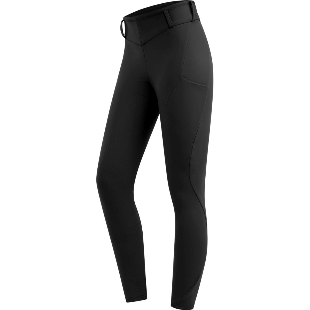 ELT Leggings de montar térmicos Rena Negro