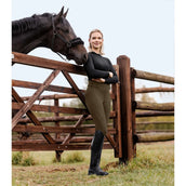 ELT Leggings de montar térmicos Rena Verde/Marron