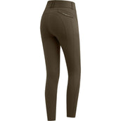 ELT Pantalón de Equitación Comfort Ride Glam Verde/Marron