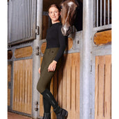 ELT Pantalón de Equitación Comfort Ride Glam Verde/Marron