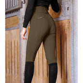 ELT Pantalón de Equitación Comfort Ride Glam Verde/Marron