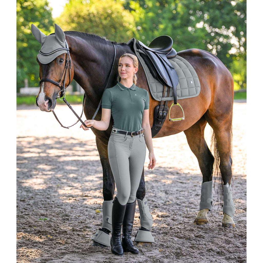 ELT Pantalón de Equitación Comfort Ride Glam Chrome Grey