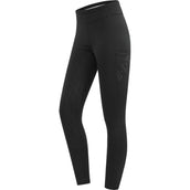 ELT Leggings de montar térmicos Teddy Rica Negro