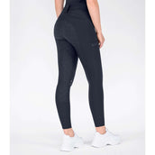 ELT Pantalón de Equitación Comfort Ride silicone Deep Blue