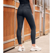 ELT Pantalón de Equitación Comfort Ride silicone Deep Blue