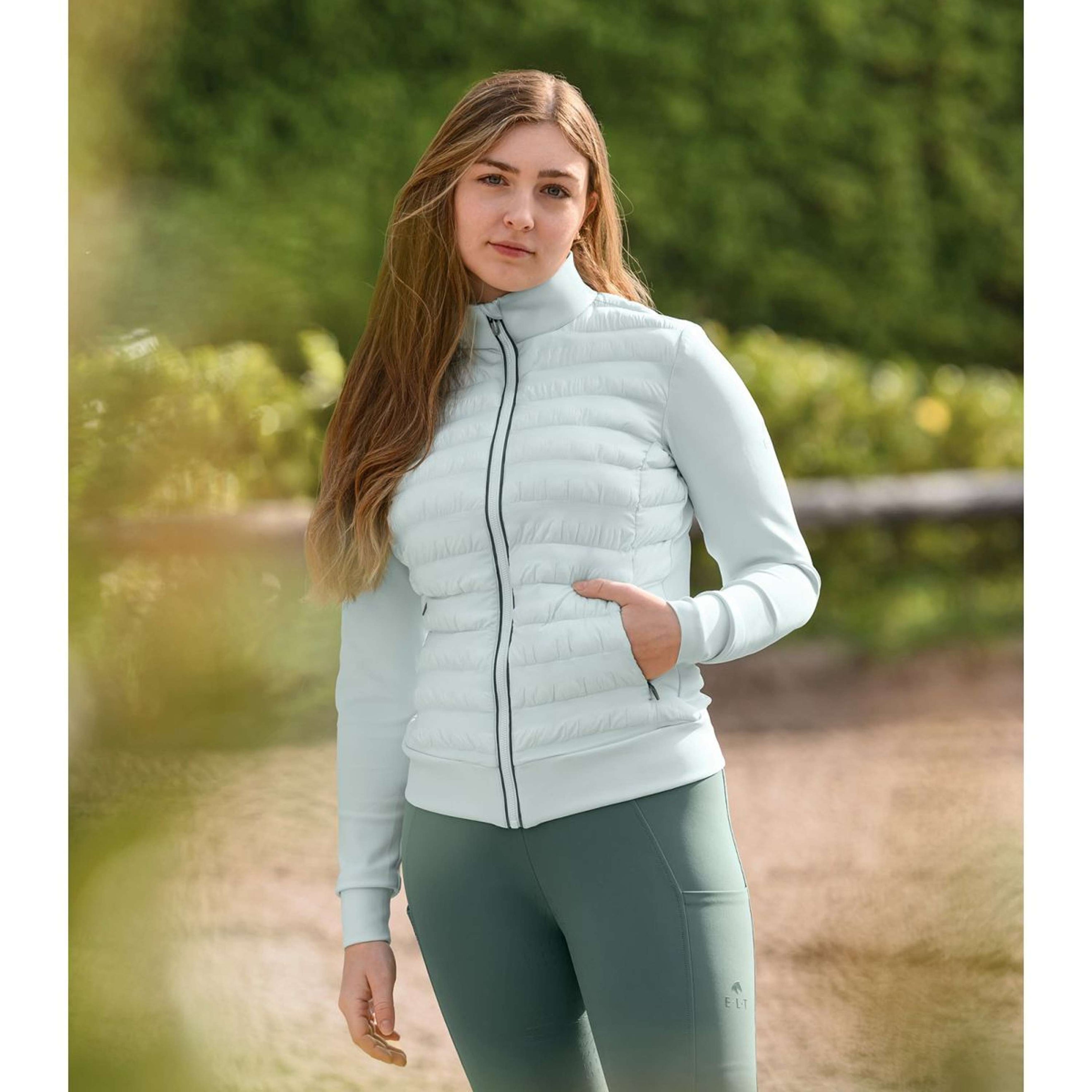 ELT Sudadera con capucha y cremallera Sydney Verde Menta