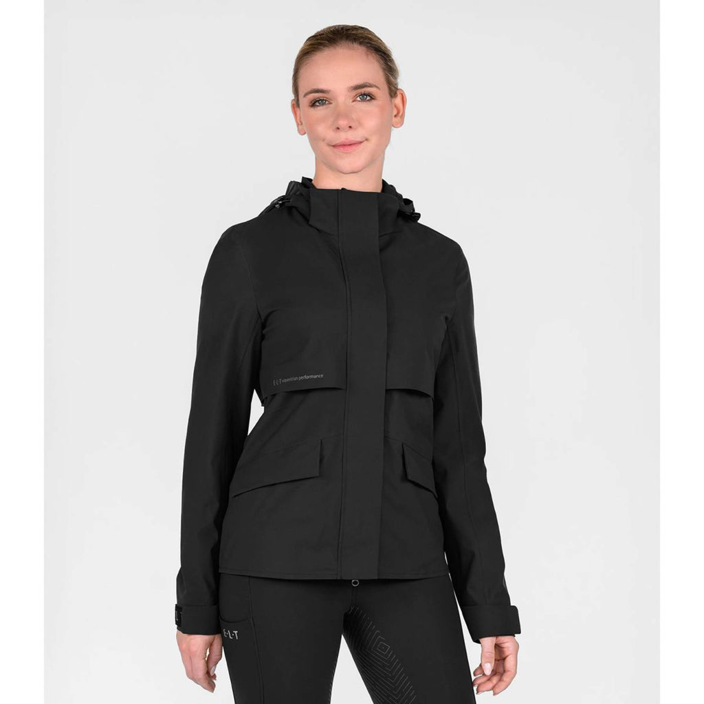 ELT Abrigo de lluvia Performance Negro