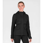 ELT Abrigo de lluvia Performance Negro