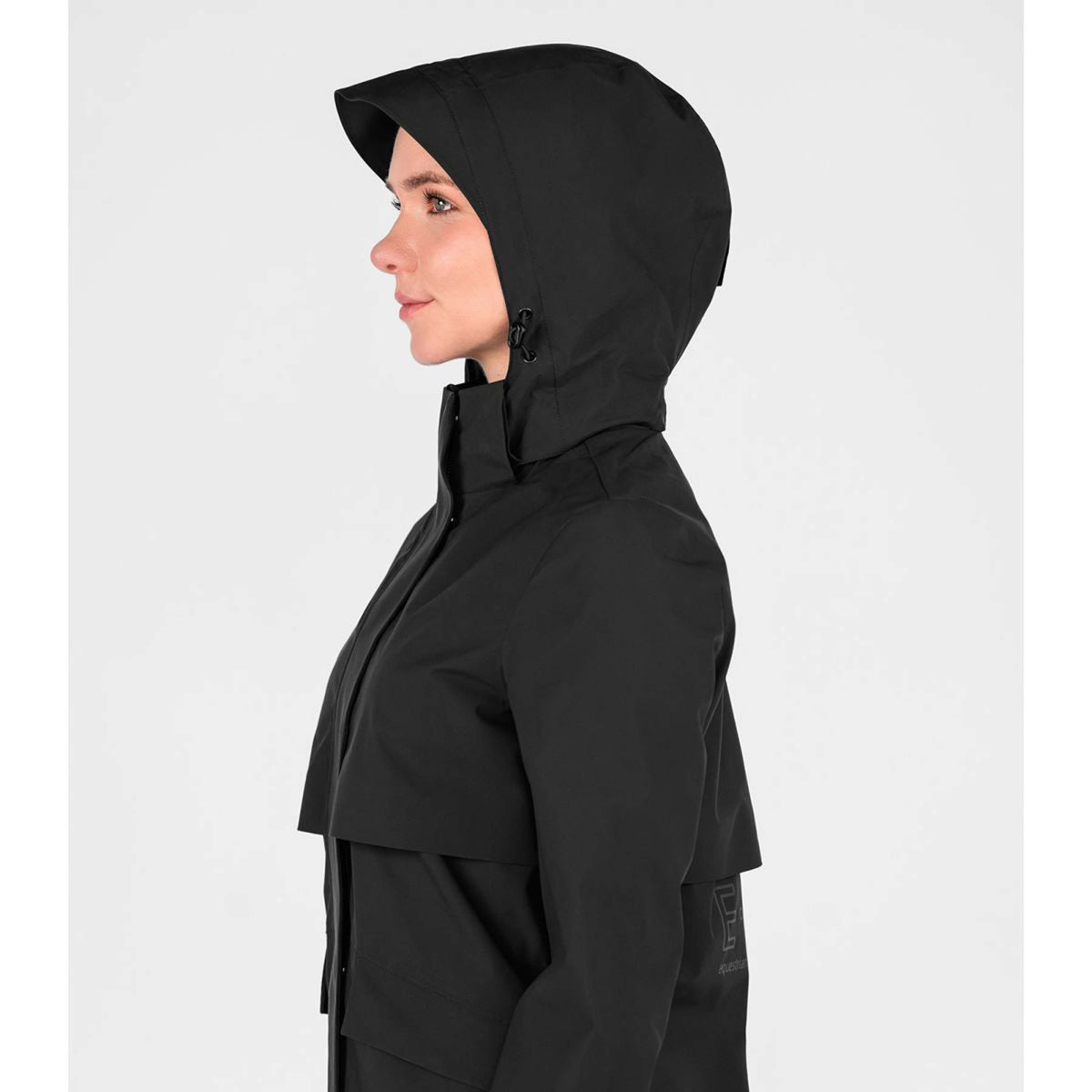 ELT Abrigo de lluvia Performance Negro